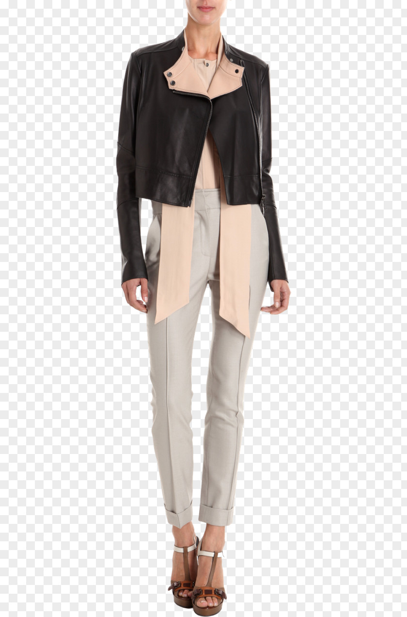 Actress Nina Dobrev Leather Jacket Belstaff Fashion Sleeve PNG