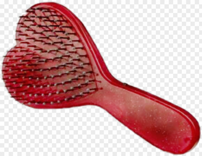 Magenta Brush Red Comb PNG