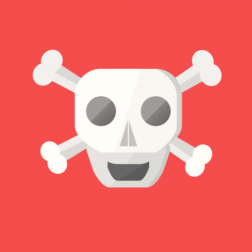 Skulls T-shirt Skull And Crossbones Piracy Valentine's Day PNG
