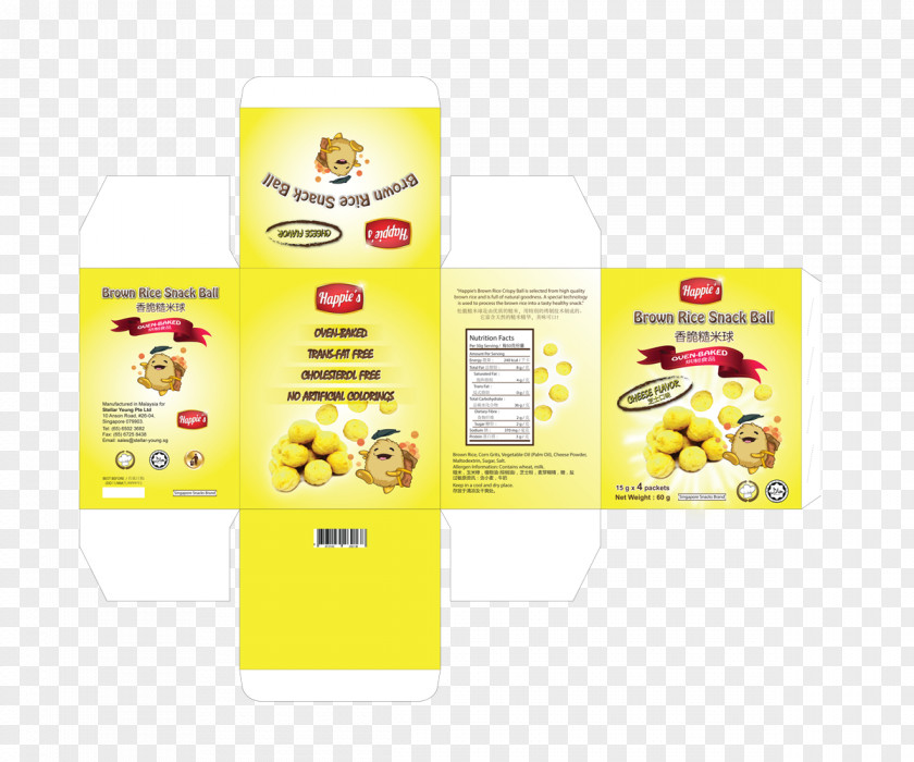 Snack Packaging Design And Labeling Designer Popcorn PNG