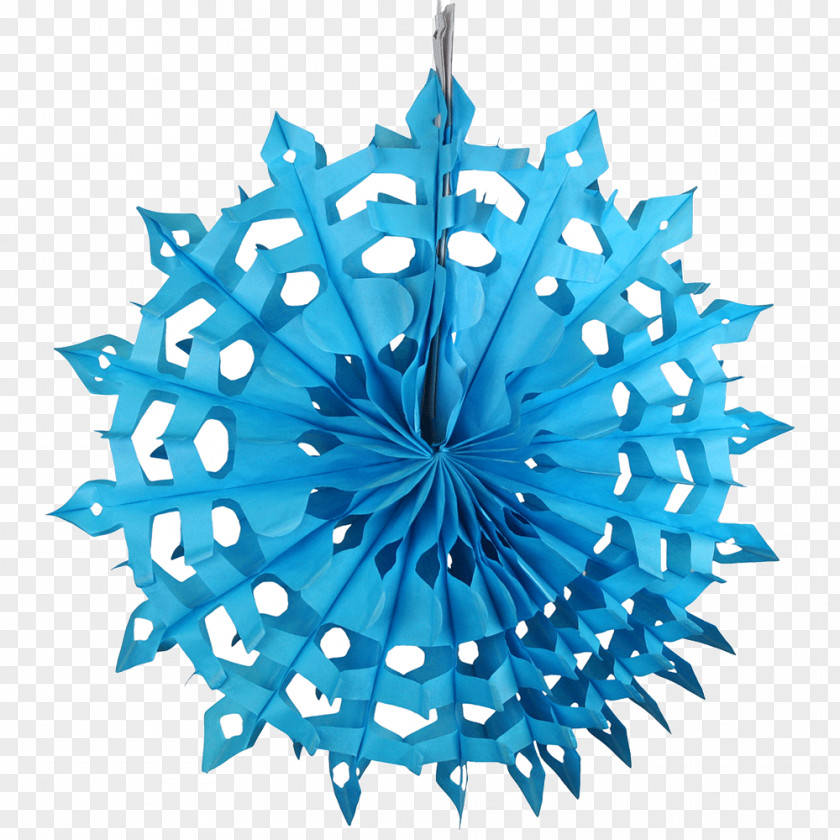 Sunburst Tissue Paper Blue Hand Fan Plastic PNG