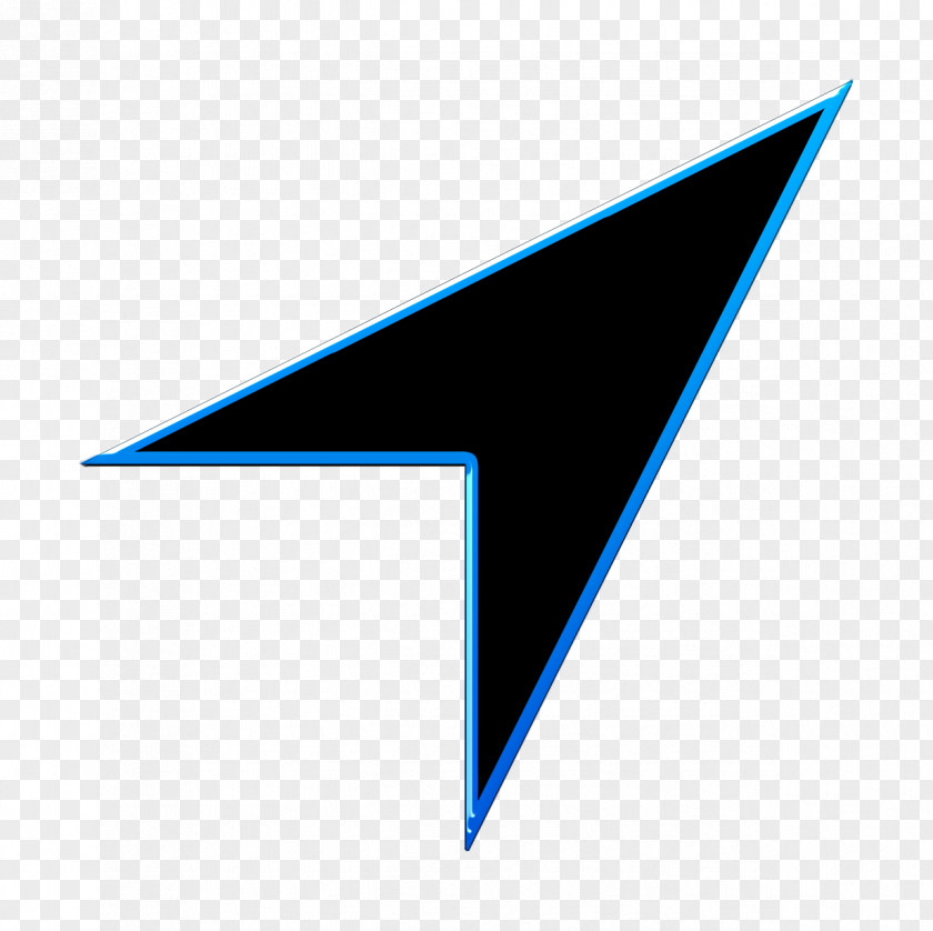Symbol Triangle Arrow Icon Location PNG