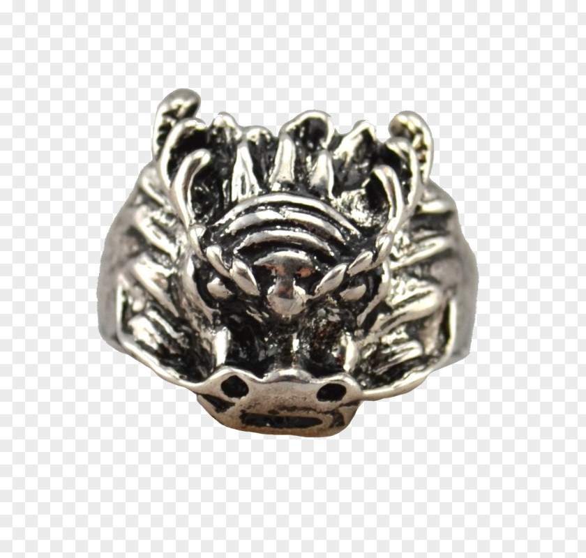 Dragon Ring Silver Jewelry Design Jewellery PNG