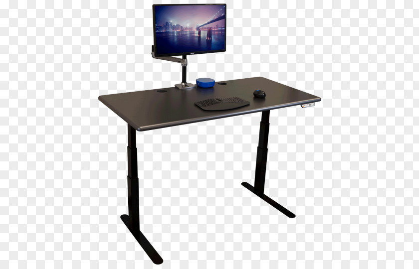 Groundadjustable Propeller Standing Desk Sit-stand Computer PNG