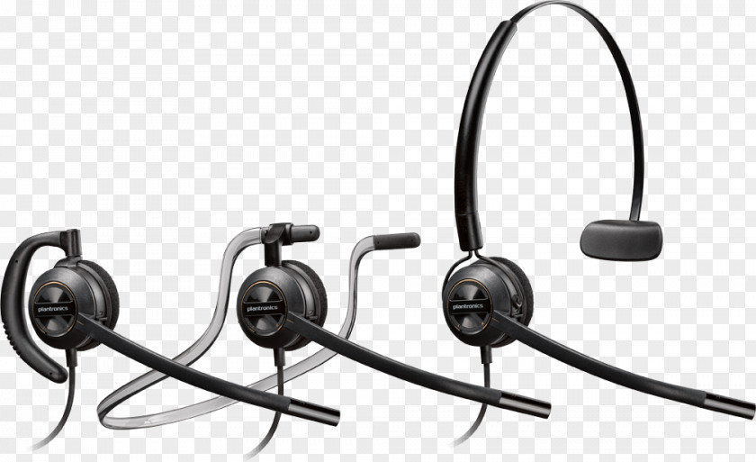 Microphone Plantronics EncorePro HW540 Headset PNG