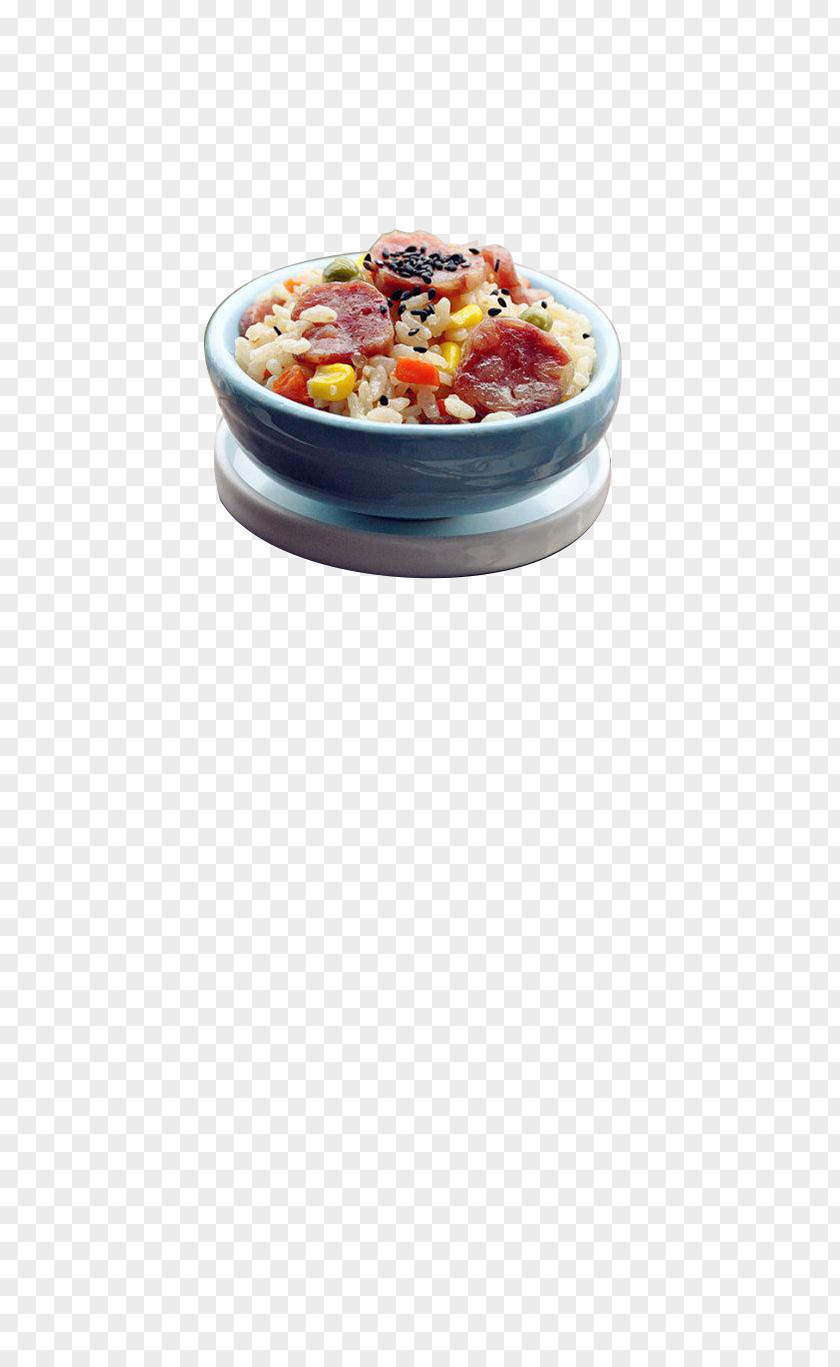 Rice Chinese Sausage Cooked Food PNG