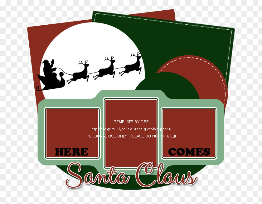 Santa Claus Design Logo Canvas Trademark Art Font PNG