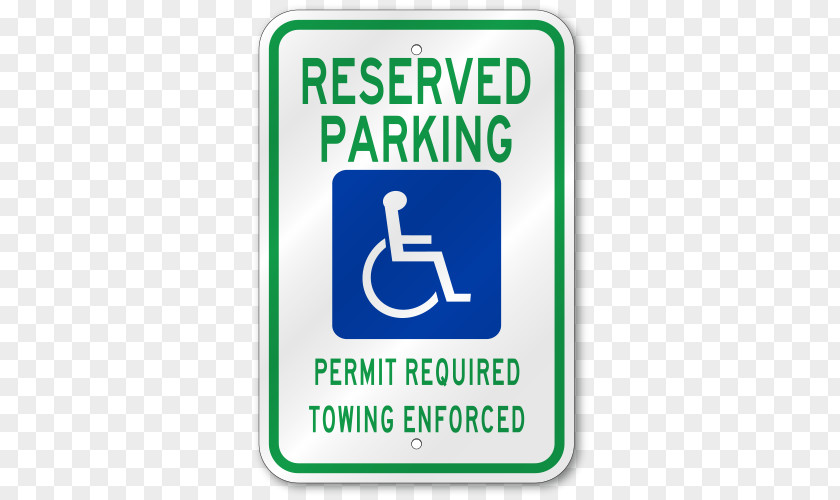 United States Disabled Parking Permit Car Park Disability ADA Signs PNG