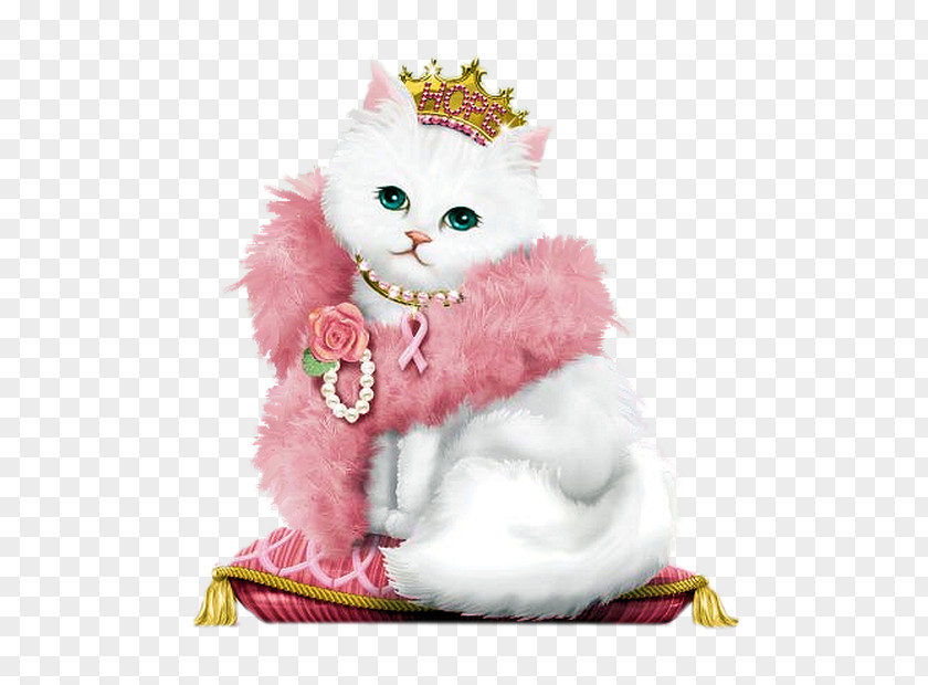 Cat Pink Kitten Clip Art PNG