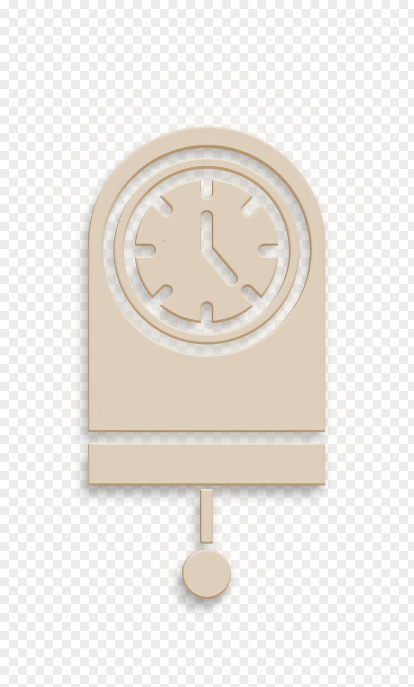 Interiors Icon Clock Time And Date PNG