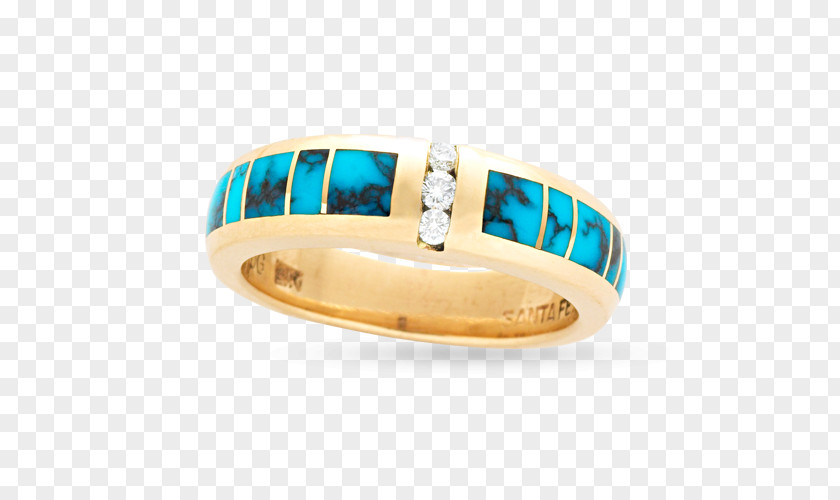 Ladies Turquoise Wedding Rings Emerald Ring Blue Green PNG