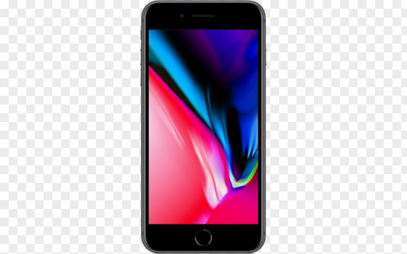 Silver IPhone 8 Plus X Smartphone Telephone 4G PNG