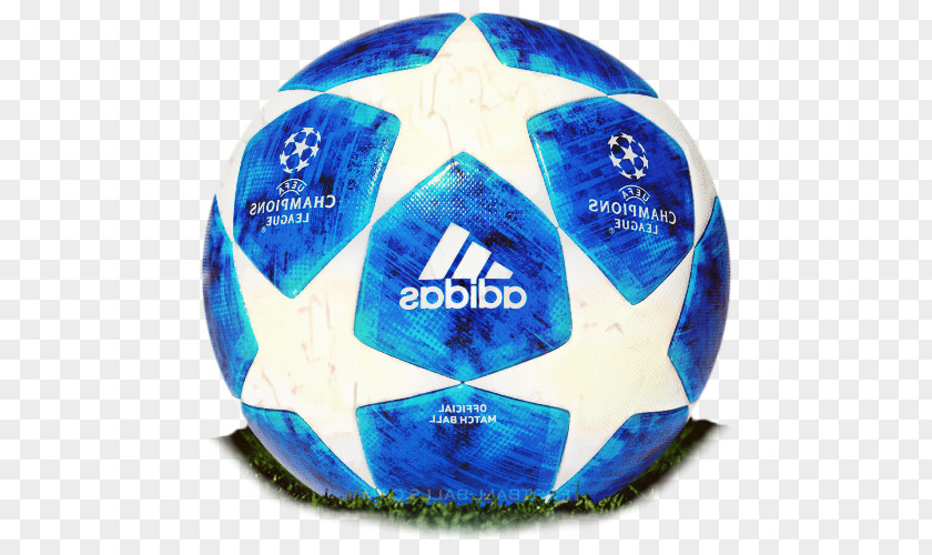 Sports Equipment Electric Blue Soccer Ball PNG