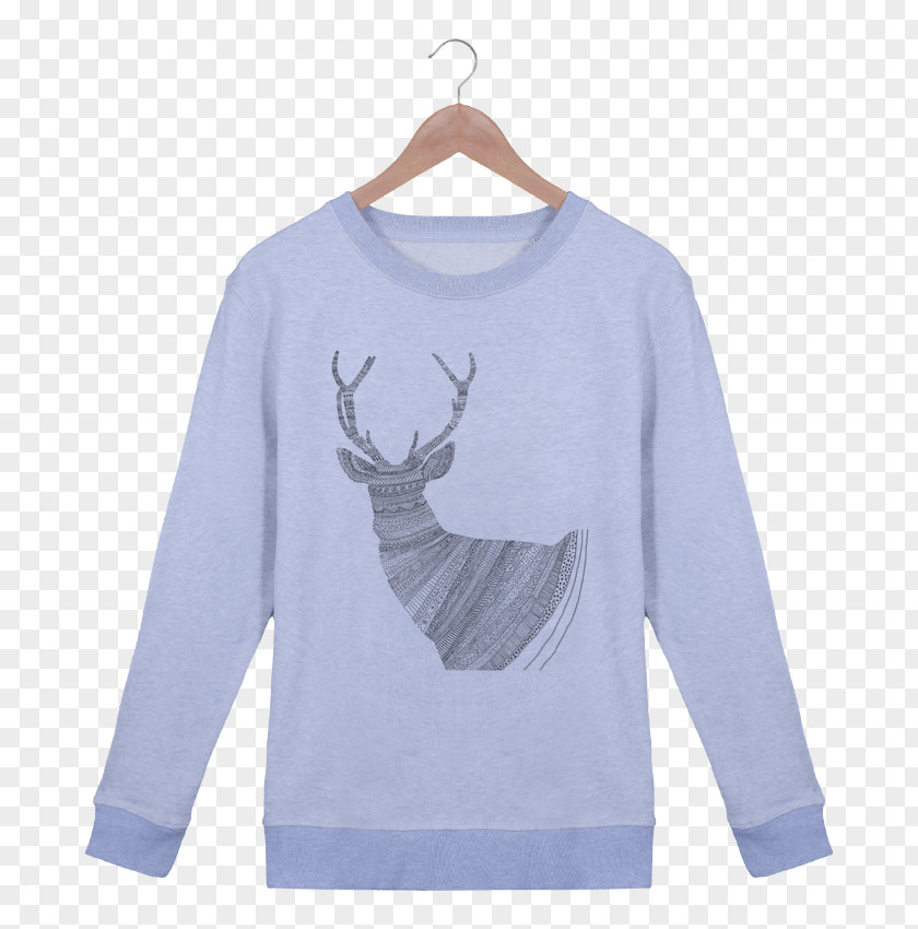 Stag T-shirt Bluza Sleeve Sweater Jacket PNG