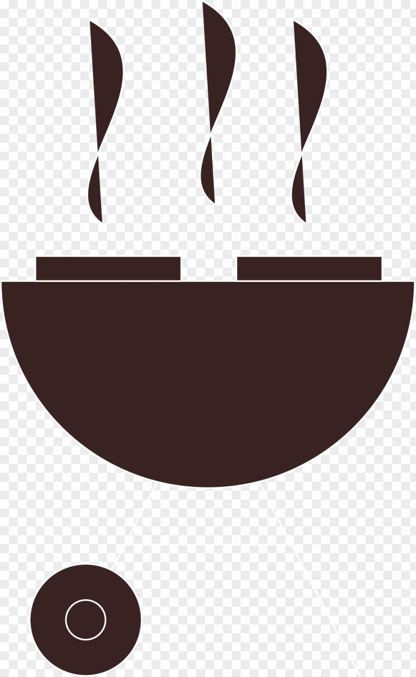 Barbecue Furnace Tableware Pattern PNG