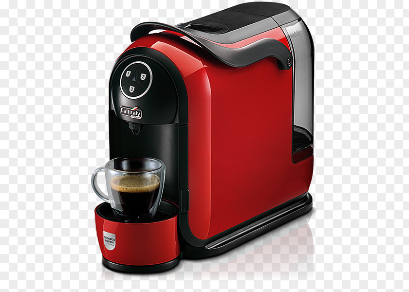 Coffee Coffeemaker Espresso Cappuccino Caffitaly PNG