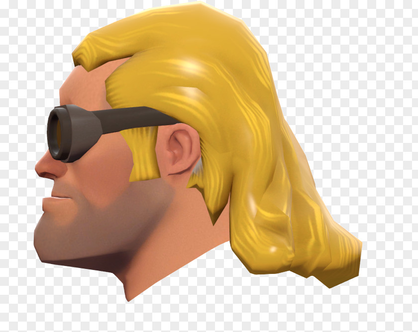 Flowing Hair Chin Jaw Mouth PNG