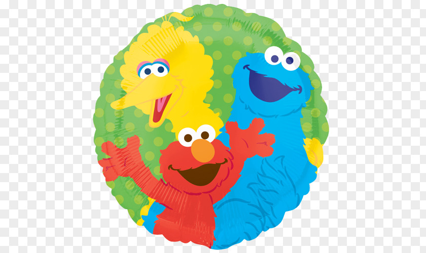 Sesame Street Elmo Cookie Monster Gang: The Complete History Of Big Bird Balloon PNG
