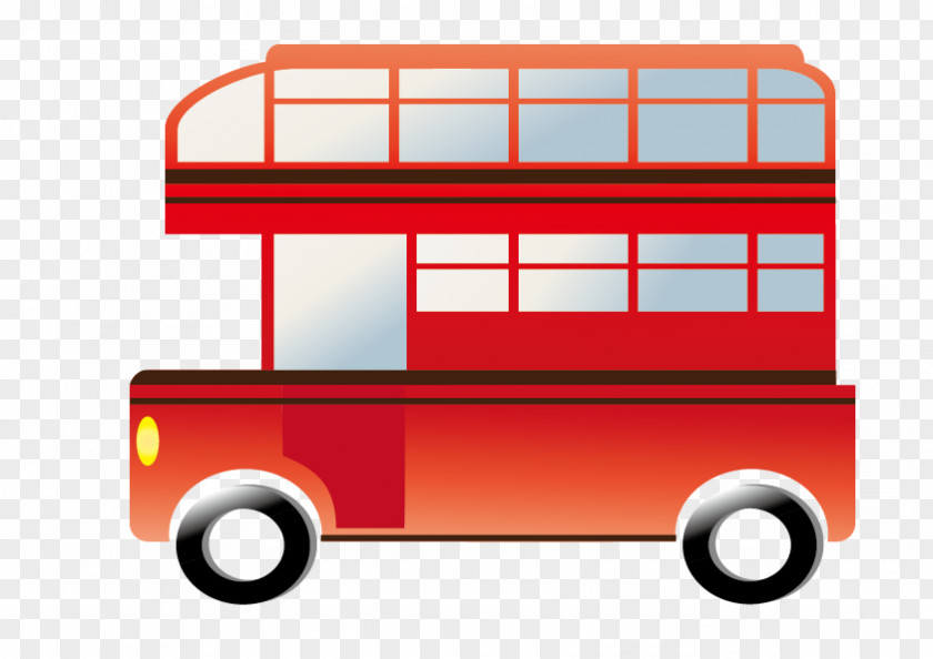Vector Bus Car Public Transport PNG