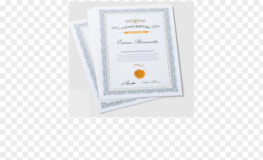 Chinece Diploma Standard Paper Size Printing ISO 216 PNG