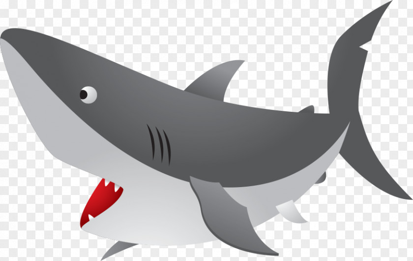 Ferocious Sea Shark Mouth Great White Cuteness Clip Art PNG