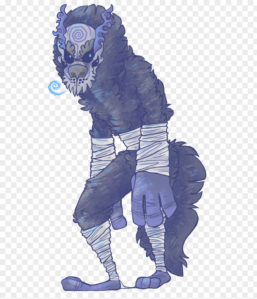 Homo Sapiens Costume Design Cobalt Blue Headgear PNG