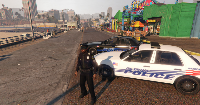 Police Grand Theft Auto V Car Detroit Department Wayne County PNG