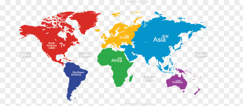 Poster Map World Globe PNG