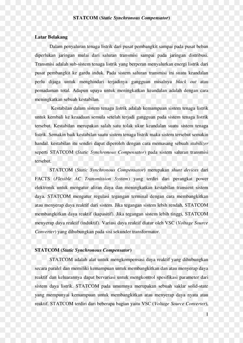 Static Synchronous Compensator The Bread Essay Literature Writing Short Story PNG
