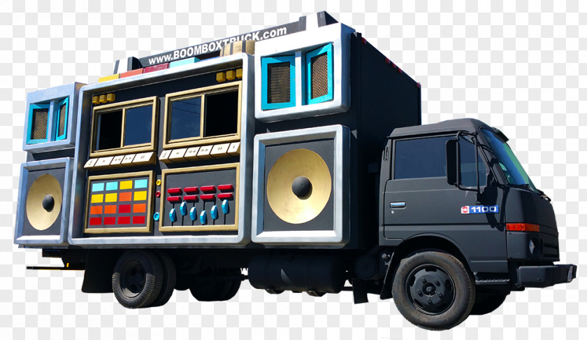 Truck Commercial Vehicle Van Disc Jockey DJ Mix PNG