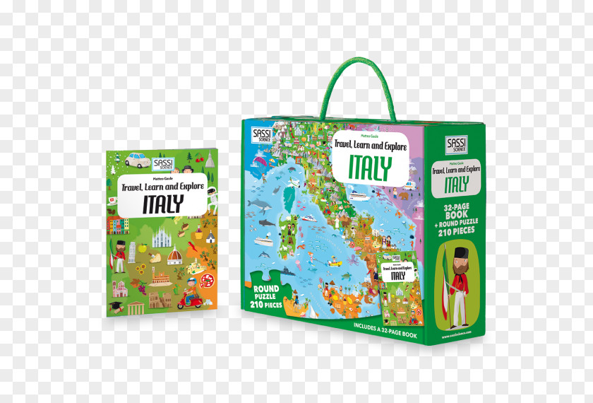 Book L'Italia. Viaggia, Conosci, Esplora. Libro Puzzle Jigsaw Puzzles Bokförlag Publishing PNG