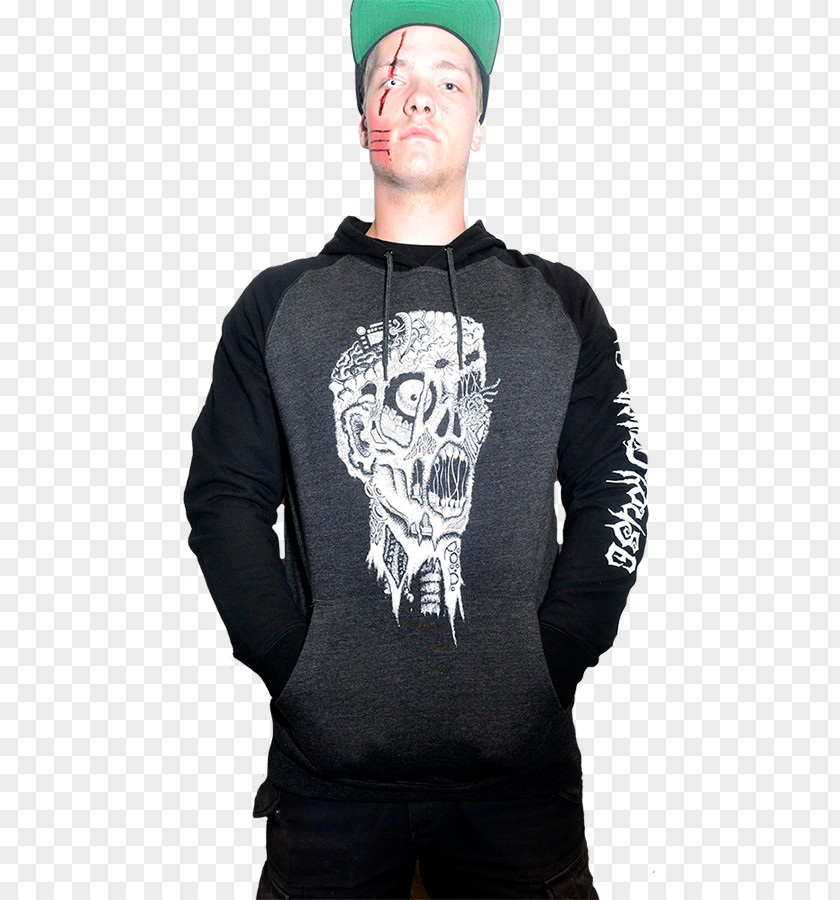 Fear Factory Deliric Hoodie Parka T-shirt PNG