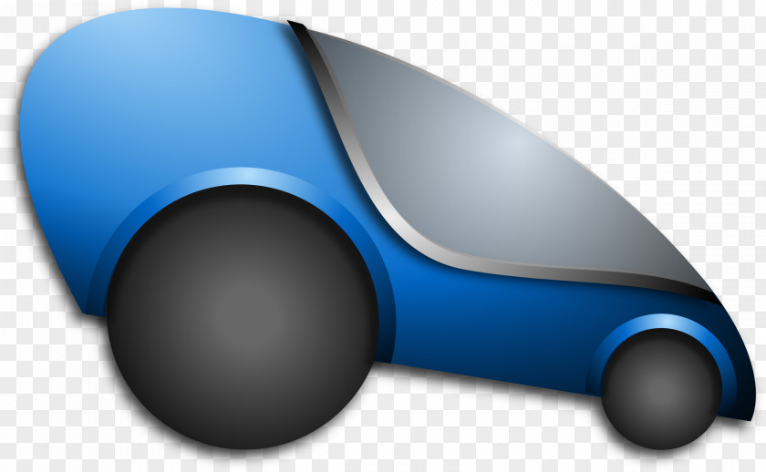 Futuristic Car Clip Art: Transportation Art PNG