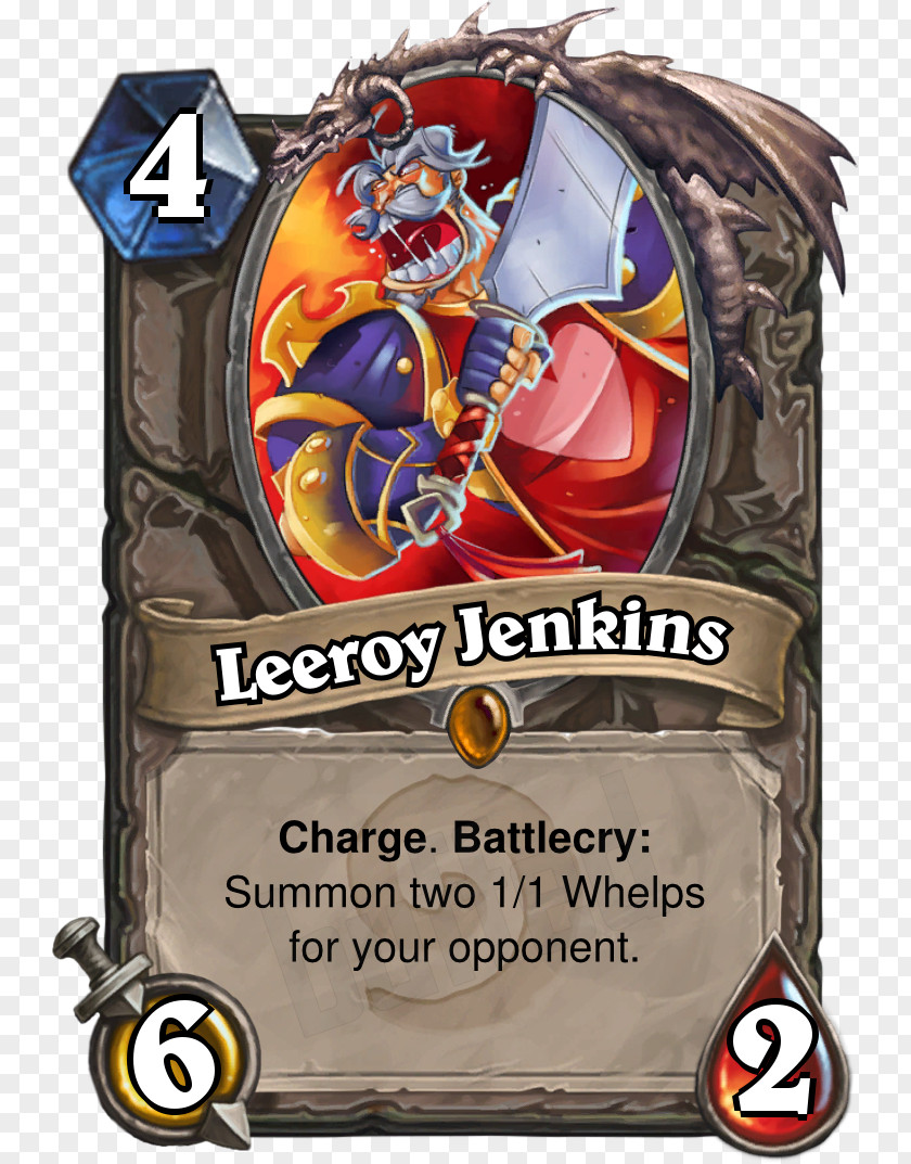Hearthstone Leeroy Jenkins Blizzard Entertainment Collectible Card Game Alexstrasza PNG