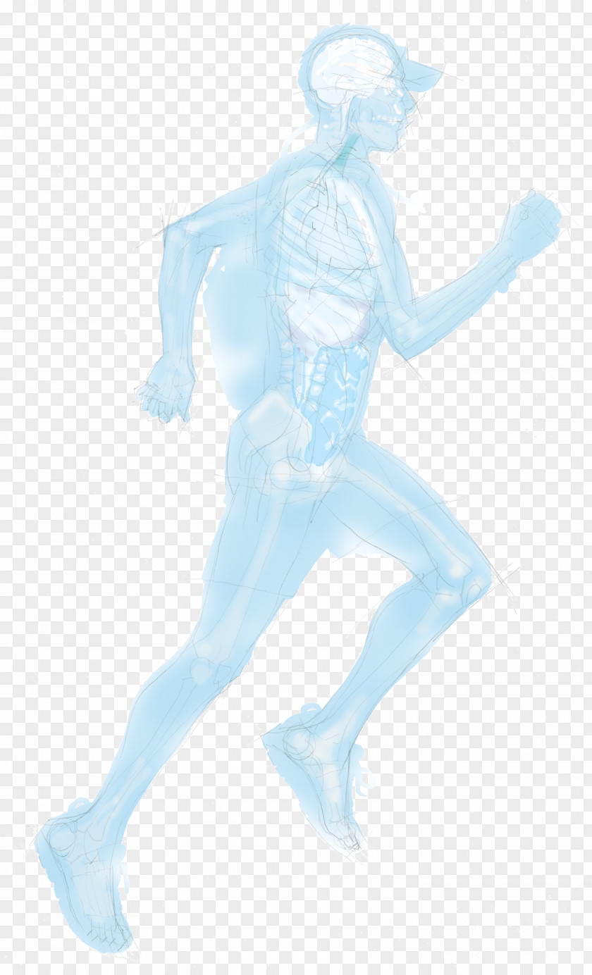Marathon Background Figure Drawing Art Arm PNG