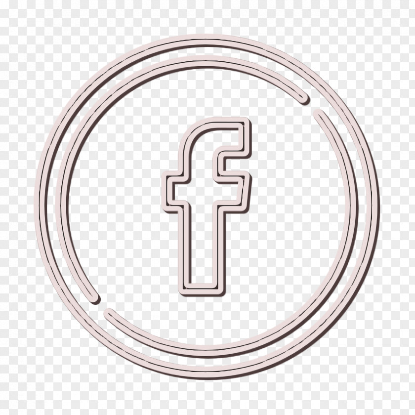 Metal Logo Facebook Icon Social Circles PNG