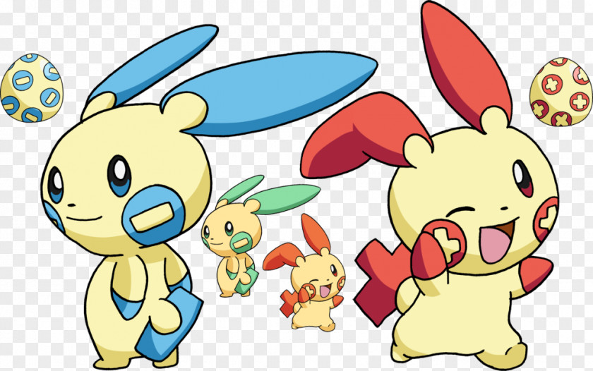 Pikachu Pokémon X And Y Minun Plusle Pachirisu PNG