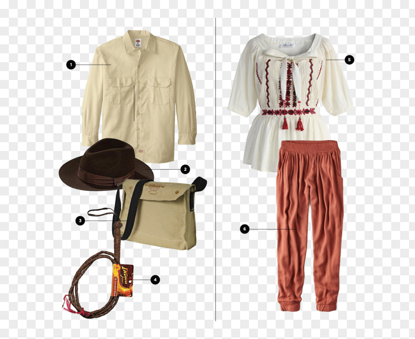 T-shirt Marion Ravenwood Indiana Jones Costume PNG