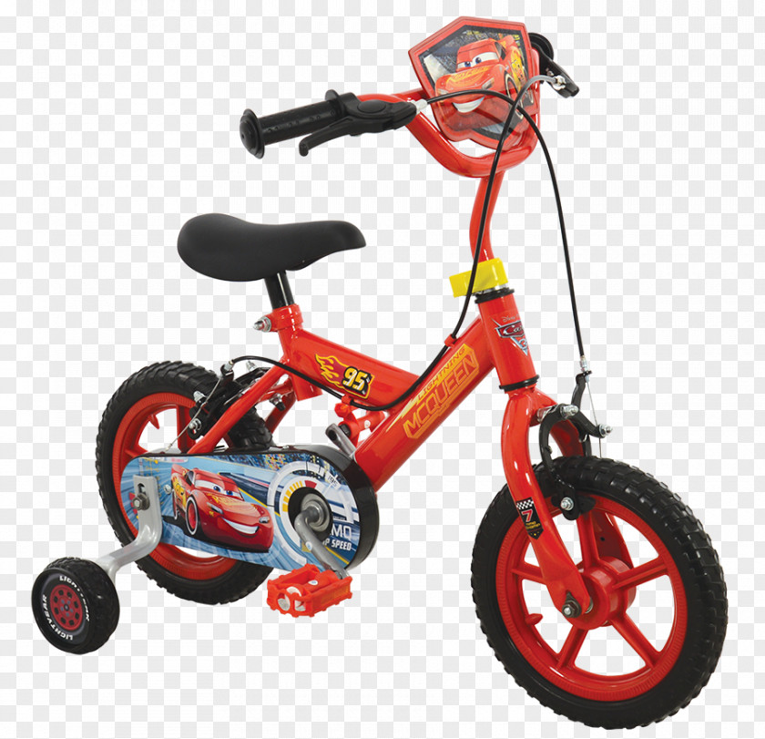 Car Bicycle Pedals Lightning McQueen Wheels PNG