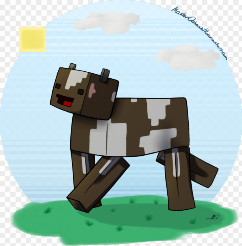 Cow Cattle Drawing Calf Minecraft Clip Art PNG