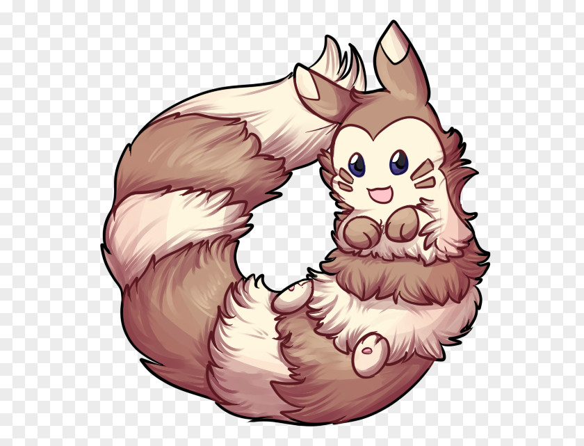 Ferret Whiskers Cat Furret Linoone PNG