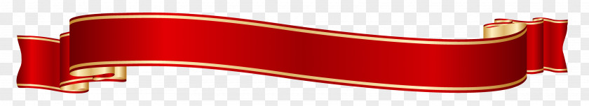 Red And Gold Banner Clipart Picture Clip Art PNG