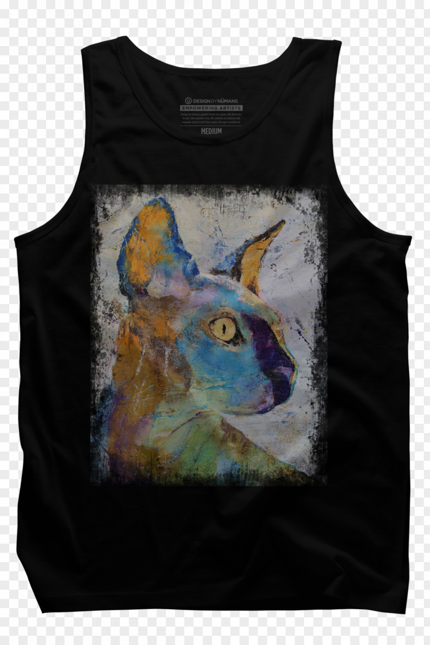 T-shirt Sphynx Cat Art Sphinx Greeting & Note Cards PNG
