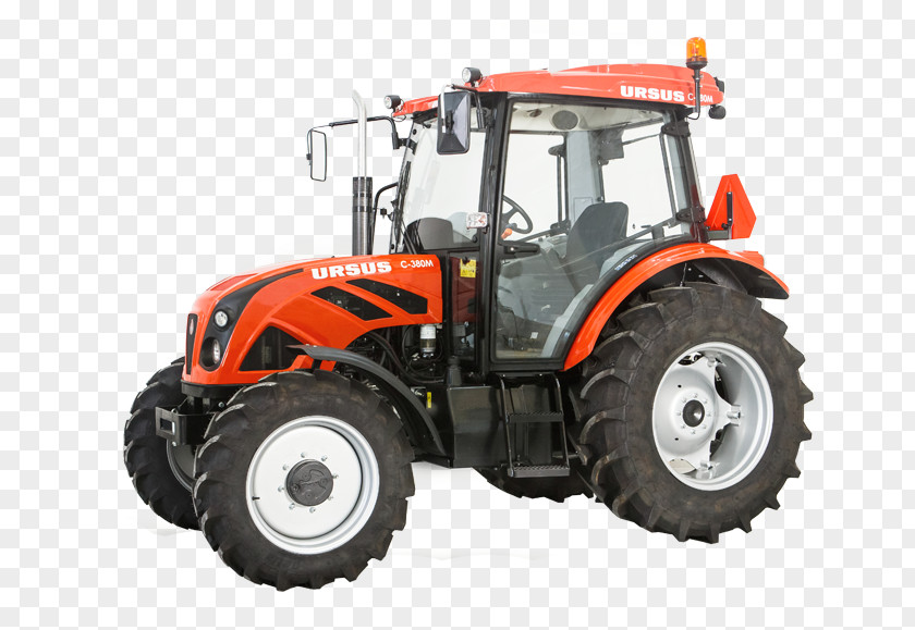 Tractor Agricultural Machinery Kubota Agriculture Ursus C-360 PNG