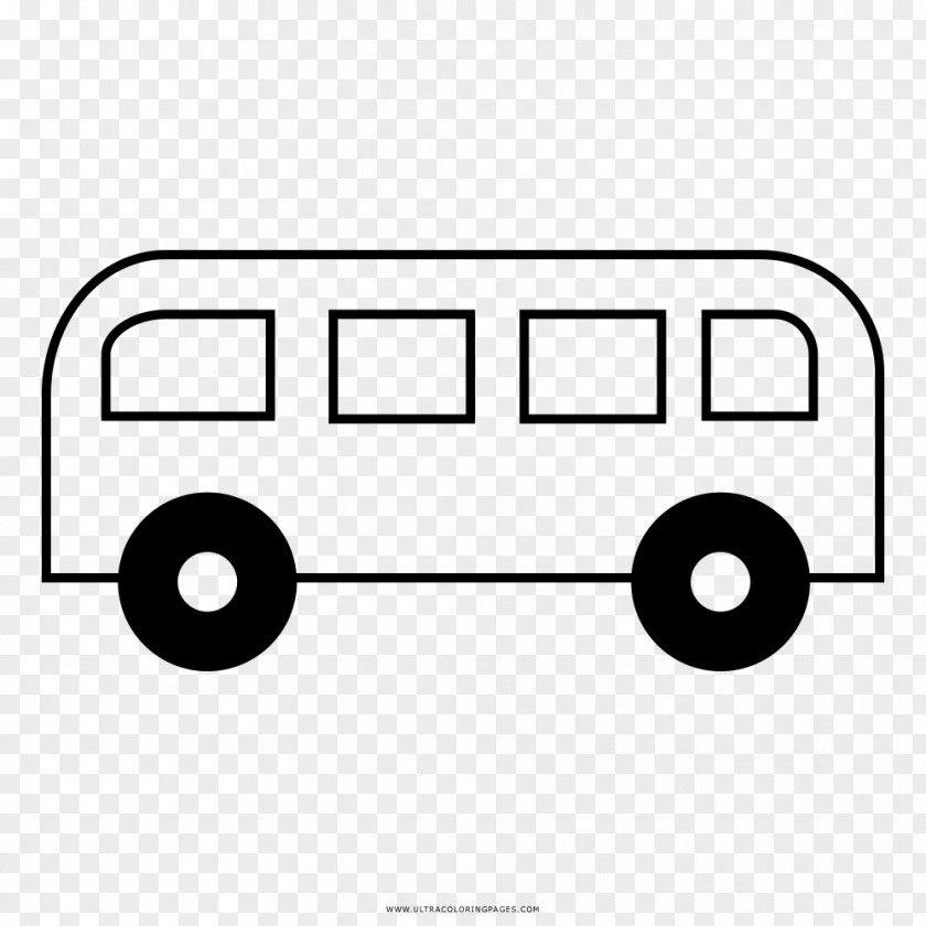 Bus Coloring Book Drawing Ausmalbild PNG