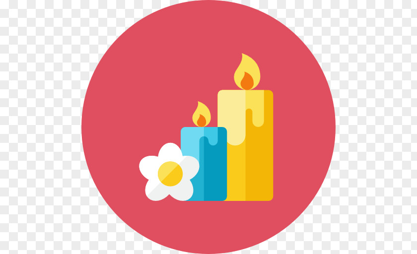 Candel Candle Birthday Cake Icon Design PNG