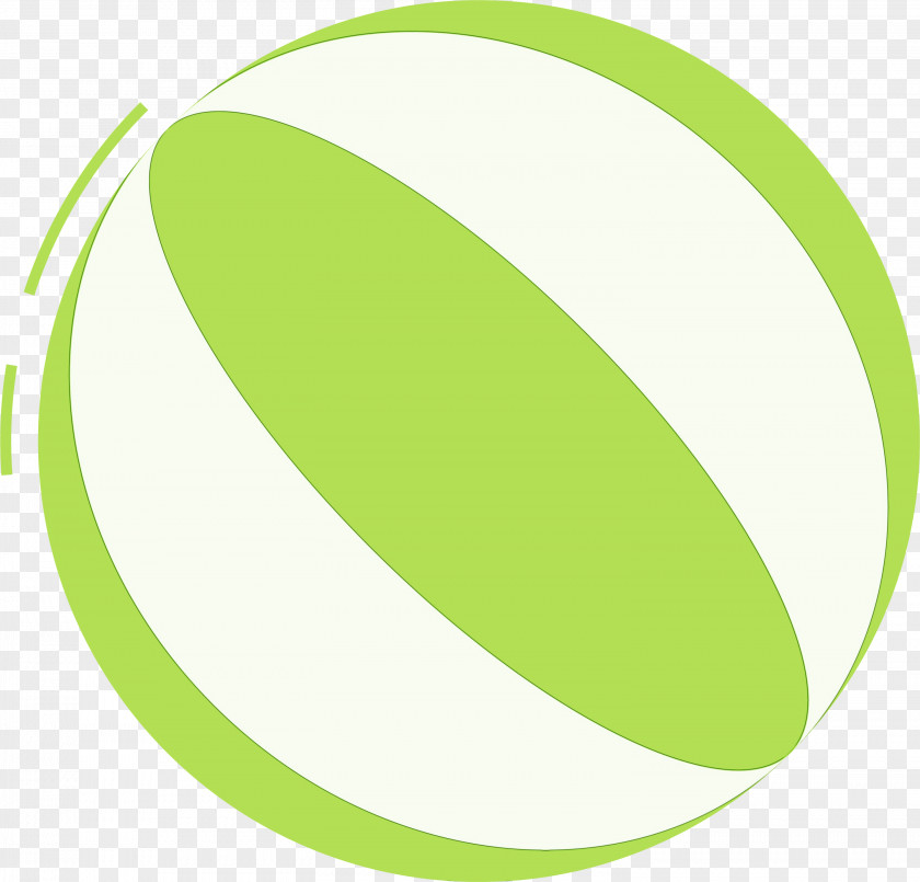 Logo Font Circle Green M PNG