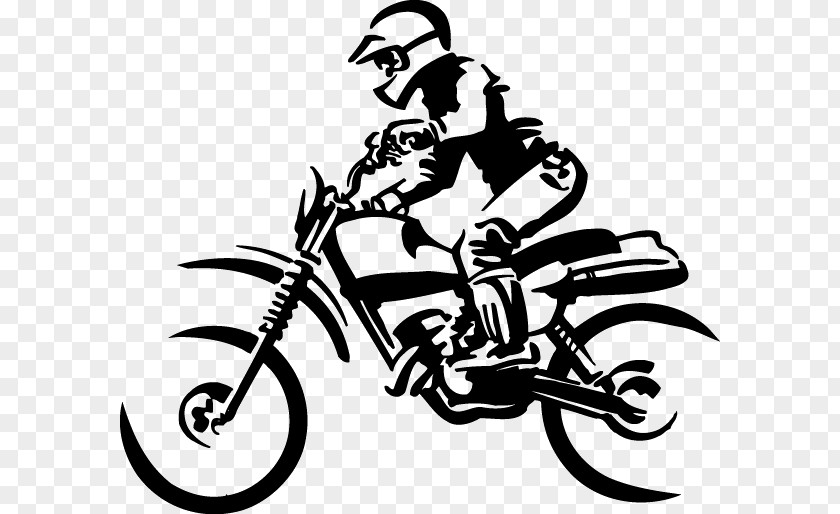 Motorcycle Motocross Pit Bike Bicycle Honda Motor Company PNG