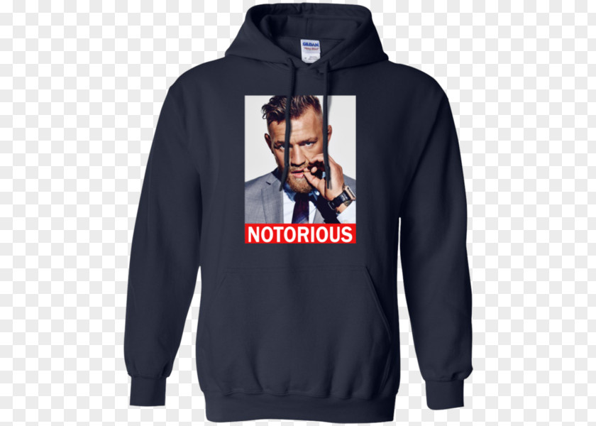 Notorious Hoodie Long-sleeved T-shirt Sweater Neckline PNG