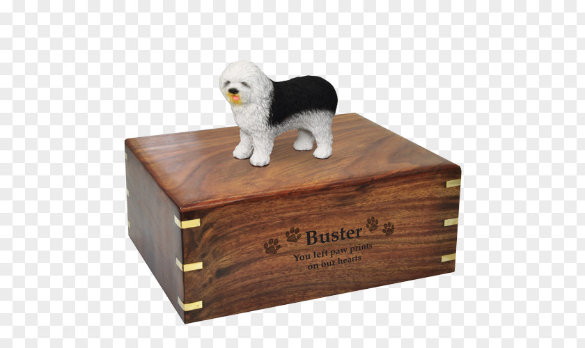 Bestattungsurne Cremation Boston Terrier Old English Sheepdog PNG